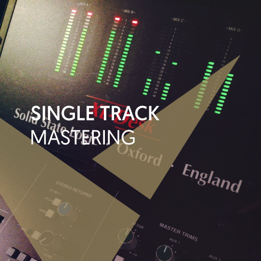 Single Track Mastering
